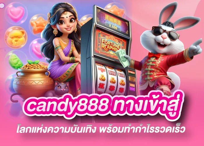 candy888 ทางเข้าสู่โลกแห่งความบันเทิง พร้อมทำกำไรรวดเร็ว